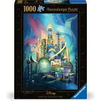 Ravensburger Palapeli - - Ariel - 1000 kappaletta - Disney-linnoja - Rentoutuminen ja rauhoittuminen