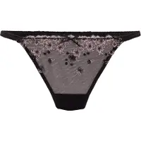 Hunkemoller Chloe Hl String T - Black - XL