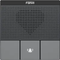 Fanvil A10W, Langallinen, IP54, RJ-45, Musta, Harmaa, Akryylinitriilibutadieenistyreeni (ABS), Seinä