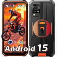 Blackview Rugged BV4800SE LTE 6.56" HD+IPS 720x1612 90Hz 4Gb+64Gb UMS9320E Octa-Core 1.8GHz CAM Front 8MP Rear 16MP+2MP NFC 5100mAh NO Charger Android 15 Orange