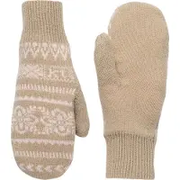 Kari Traa Selma Knit Mittens - Beige - 6
