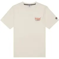 FILA Navigli Pasta Regular Graphic T-Shirt - Cream - XL