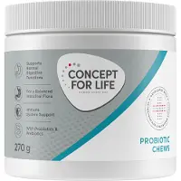 Concept for Life 270g Probiotic Supplements Chews ravintolisä koirille