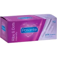 Pasante Intensity Kondomit 144 Yksiköt