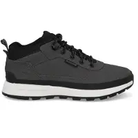 Timberland for man. TB1A2A230331 Field Trekker leather shoes grey (41), Flat, Laces, Casual