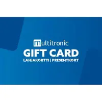 Multitronic 75€ lahjakortti, fyysinen