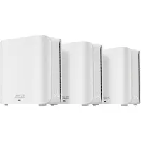 Asus ZenWiFi BD4 -mesh WiFi -järjestelmä, Wi-Fi 7, Dual-band, 3 kpl, 2,5G WAN -portilla, valkoinen