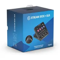 Elgato Stream Deck + XLR -hallintapaneeli, musta