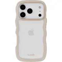 Holdit Phone Case Wavy Light Beige iPhone 17 Pro Max