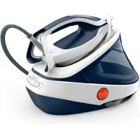 Tefal Pro Express Ultimate II GV9712E0 -höyrysilityskeskus, 3000 W, 7,7 bar, 1,2 l, sininen/valkoinen