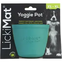 LickiMat Gamelle Anti-Glutton - - Yoggie Pot - Kumi - Vähentää Ahdistusta - Kaikille Koira