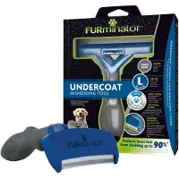 Furminator - pitkäkarvaisille koirille tarkoitettu turkinhoitolaitteisto - L