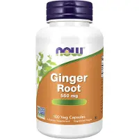 Now Ginger 550 Mg 100 kpl