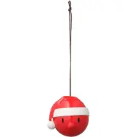 Hoptimist - Santa Joulupallo 2 kpl Punainen