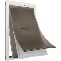 Petsafe Extreme Weather Aluminium Lemmikkiovi - Eristetty ovi koirille ja kissoille, metalli, vahvistettu