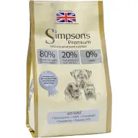 Simpsons Premium 12kg 80/20 Mixed Meat & Fish koiranruoka