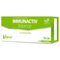 Vetfood Immunactiv Balance - lisäravinteet koirille ja kissoille - 60 kpl