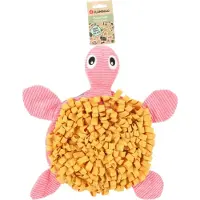 Flamingo Nuuskintamatto Pentu Kilpikonna (38 cm) - nuuskintamatto pennuille ja pienille koirille, kilpikonna vinkulelulla