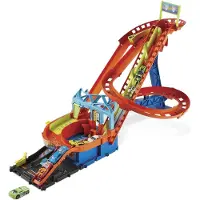 Hot Wheels Autorata - City Roller Vuoristorata-ralli M. 5 Autot - - OneSize - Autoradat