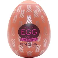 Tenga Egg Cone Masturbaattori - WhiteBrown