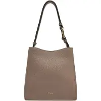 Furla Nuvola Olkalaukku Nahka 21 cm Harmaa