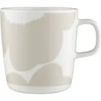 Marimekko Iso Unikko muki 4 dl, valkoinen/beige