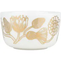 Marimekko Tiara kulho 2,5 dl, valkoinen/kulta