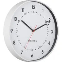 Karlsson seinäkello Fresco white KA6038WH
