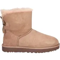 Ugg W Mini Bailey Bow Ii - Beige - 37