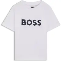 BOSS Short Sleeves Tee-Shirt - White - 128