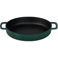 ComBekk emaloitu valurautainen paistinpannu Ø28 cm Holly Green