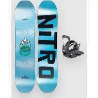 Nitro Ripper Kids + Charger Micro XS 2026 Kids Lumilautapaketti kuviotu, 96