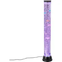 QAZQA Kuplaputki musta 90cm sis. LED RGB - Zoop