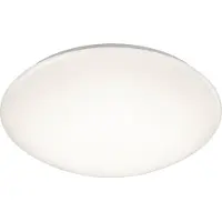 TRIO Pollux LED plafondi 37cm valkoinen 15W liiketunnistin IP44