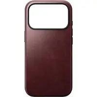 Nomad Modern Leather Case, Suojus, Apple, iPhone 17 Pro, 16 cm (6.3"), Bordeaux (NM011857858)
