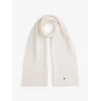 Tommy Hilfiger Small Flag Scarf - Cream - ONE SIZE