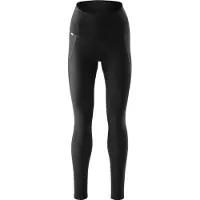 Gonso Essential High Waist Therm Pitkät Pyöräilyhousut Ilman Henkseleitä