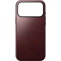 Nomad Modern Leather Case, Suojus, Apple, iPhone 17 Pro Max, 17,5 cm (6.9"), Burgundi (NM011840858)