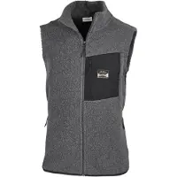 Lundhags Flok Wool Ms Pile Vest, välikerros, miesten, harmaa