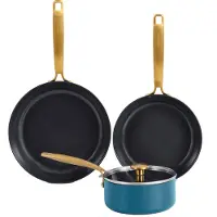 ComBekk Element kattila- ja paistinpannusetti 4 osaa Ocean Blue