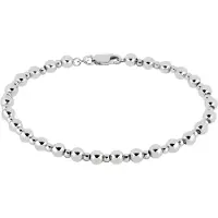 Lykken Casuals hopeapallorannekoru 20cm