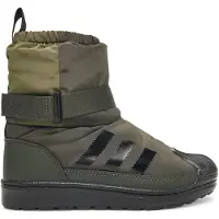 Adidas Originals Talvisaappaat 'Superstar 360' tummanvihreä / musta