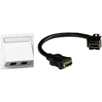 Schneider Electric ELECTRIC THORSMAN CYB DATARASIA VINO HDMI VALKOINEN (INS60510)