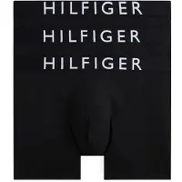 Tommy Hilfiger Underwear Bokserishortsit musta / valkoinen