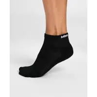 MM Sports Low-Cut Socks 3-Pack, Black 35-38