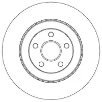 TRW Jarrulevy (1kpl) DF6569S
