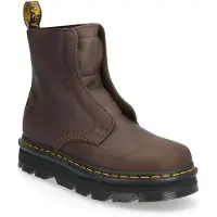 Dr. Martens Zebzag Laceless Dark Brown Wyoming - Brown - 38