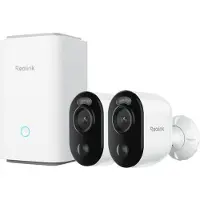 Reolink Home Hub keskusyksikkö + 2 kpl Argus 3E -valvontakamera