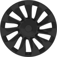 PDW Tesla Model Y Turbine vanne 19x9,5' ET35 satiini musta korroosion kestävä vanne