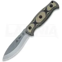 FOX Knives Ego TK-FX01, Black/Coyote G10 fixed knife, Alfredo Doricchi design